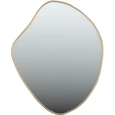 vidaXL Vægspiegel Guld 50x40 cm - Vægspiegel vidaXL Vægspiegel Guld 50x40 cm - Vægspiegel