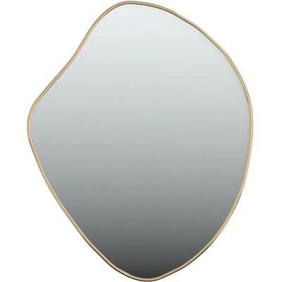 Espejo de pared dorado 60x50 cm vidaXL - Espejo de pared Espejo de pared dorado 60x50 cm vidaXL - Espejo de pared