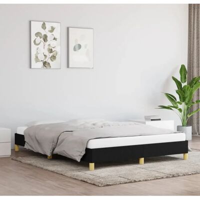Maisonchic Struttura letto - Nero - Robusta, Durevole, 140x200 cm Maisonchic Struttura letto - Nero - Robusta, Durevole, 140x200 cm