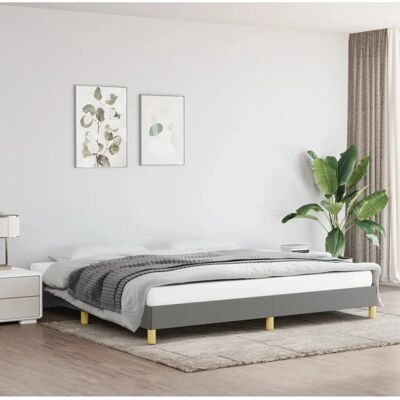 Maisonchic Modell Stabiles Dunkelgraues Bettgestell Maisonchic Modell Stabiles Dunkelgraues Bettgestell