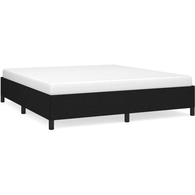 vidaXL Bettgestell Schwarz 200x200 cm - Bed frame vidaXL Bettgestell Schwarz 200x200 cm - Bed frame