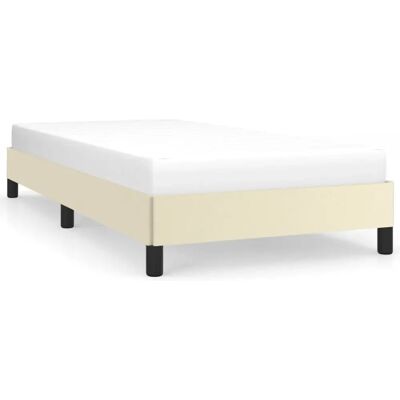 vidaXL Bettrahmen Creme 80x200 cm - Bettrahmen vidaXL Bettrahmen Creme 80x200 cm - Bettrahmen