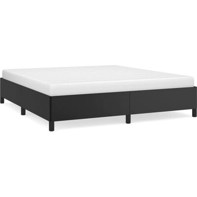 VidaXL Bettgestell - Langlebiges Kunstleder - Für 180x200 cm Matratze - Leicht aufzubauen VidaXL Bettgestell - Langlebiges Kunstleder - Für 180x200 cm Matratze - Leicht aufzubauen