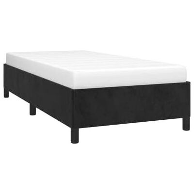 VidaXL 347290 Bettgestell - Samt, Schwarz, 80x200 cm VidaXL 347290 Bettgestell - Samt, Schwarz, 80x200 cm