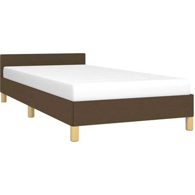 Maisonchic Bettgestell Dunkelbraun 90x190cm - Bettart Maisonchic Bettgestell Dunkelbraun 90x190cm - Bettart