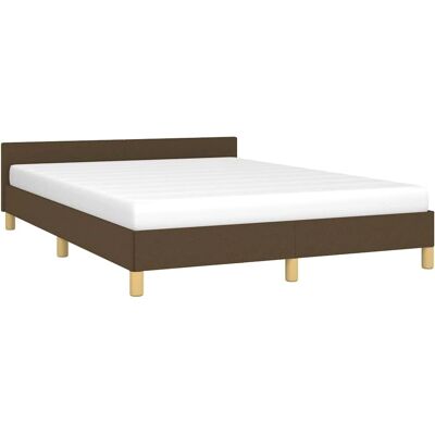 Maisonchic Dunkelbraun 140x190 Bettgestell - Bett Maisonchic Dunkelbraun 140x190 Bettgestell - Bett