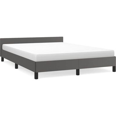 VidaXL 347511 Bettgestell - Langlebiges Kunstleder, Stabile Beine, 160x200cm VidaXL 347511 Bettgestell - Langlebiges Kunstleder, Stabile Beine, 160x200cm