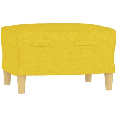vidaXL Reposapiés Amarillo Claro - Reposapiés vidaXL Reposapiés Amarillo Claro - Reposapiés