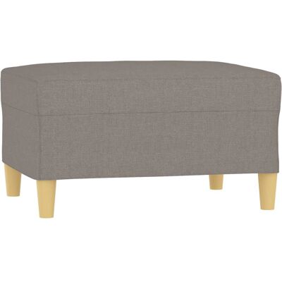 VidaXL Reposapiés - Gris Topo - Moderno Duradero VidaXL Reposapiés - Gris Topo - Moderno Duradero
