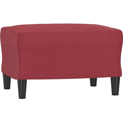 vidaXL Reposapiés - Modern duradero cuero sintético - Reposapiés/Ottoman vidaXL Reposapiés - Modern duradero cuero sintético - Reposapiés/Ottoman