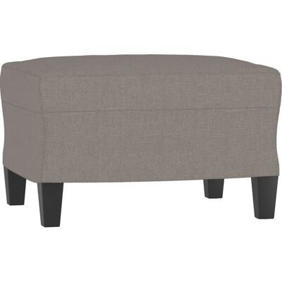 Vidaxl - Repose-pieds en Tissu Taupe - Moderne, Solide, Compacte - Publicité Vidaxl - Repose-pieds en Tissu Taupe - Moderne, Solide, Compacte - Publicité