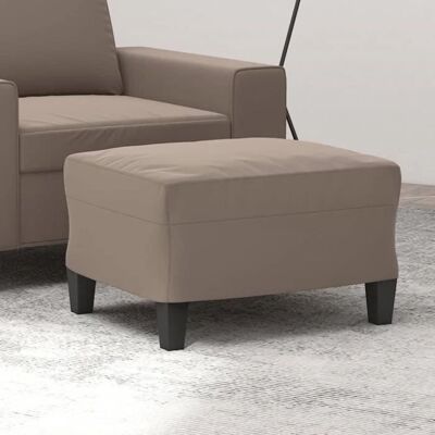 Vidaxl - Repose-pieds en Microfibre Taupe - Durable, Compact & Facile à Monter - Publicité Vidaxl - Repose-pieds en Microfibre Taupe - Durable, Compact & Facile à Monter - Publicité