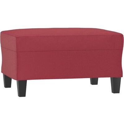 vidaXL Poef - Kunstleer Rood 70x55x41 cm - Poef/Ottoman vidaXL Poef - Kunstleer Rood 70x55x41 cm - Poef/Ottoman