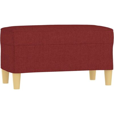 VidaXL Indoor Bank - 70x35x41 cm - Weinrot - Multifunktionale Sitzbank VidaXL Indoor Bank - 70x35x41 cm - Weinrot - Multifunktionale Sitzbank