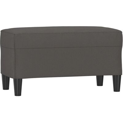 vidaXL Indoor Bench - Grau - Robust Kunstleder - Vielzweck - 70x35x41 cm vidaXL Indoor Bench - Grau - Robust Kunstleder - Vielzweck - 70x35x41 cm