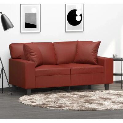 vidaXL Coussins décoratifs 2 pcs Bordeaux - Coussins décoratifs - Publicité vidaXL Coussins décoratifs 2 pcs Bordeaux - Coussins décoratifs - Publicité