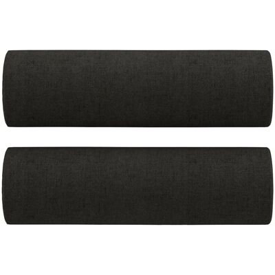 vidaXL Dekorative pude 2 stk. Sort - Decorat... vidaXL Dekorative pude 2 stk. Sort - Decorat...