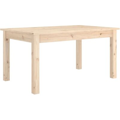 vidaXL 814279 Braune Massiv Kiefernholz Couchtisch - Beistelltisch vidaXL 814279 Braune Massiv Kiefernholz Couchtisch - Beistelltisch