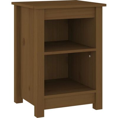 vidaXL 820963 Nachttisch - Massives Kiefernholz, Honigbraun - Nachttisch vidaXL 820963 Nachttisch - Massives Kiefernholz, Honigbraun - Nachttisch