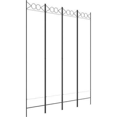 vidaXL Blanc 160x200 cm Paravent 6 Panneaux Tissu Privacy - Paravent - Publicité vidaXL Blanc 160x200 cm Paravent 6 Panneaux Tissu Privacy - Paravent - Publicité