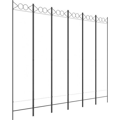 vidaXL 6 pcs. Paravent Blanc - Mobilier - Publicité vidaXL 6 pcs. Paravent Blanc - Mobilier - Publicité