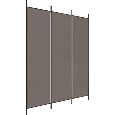 vidaXL Antracit 150x200 cm Stoff Skillevæg - Privatlivsskærm vidaXL Antracit 150x200 cm Stoff Skillevæg - Privatlivsskærm