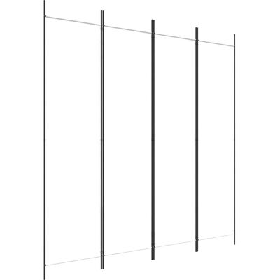 vidaXL Valkoinen huoneen jakaja 200x200cm kangas yksityisyysnäyttö vidaXL Valkoinen huoneen jakaja 200x200cm kangas yksityisyysnäyttö