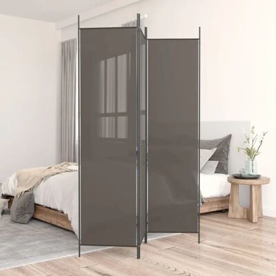 vidaXL 6-Panel Room Divider Fabric Privacy Screen - Room Divider vidaXL 6-Panel Room Divider Fabric Privacy Screen - Room Divider