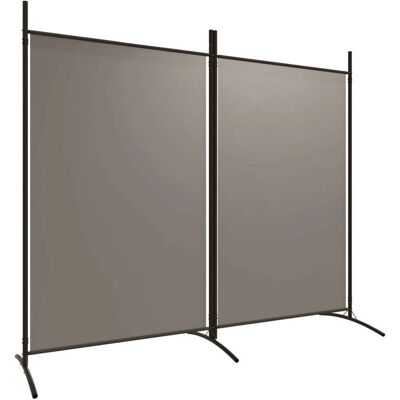 Paravent de séparation vidaXL - Anthracite - Publicité Paravent de séparation vidaXL - Anthracite - Publicité