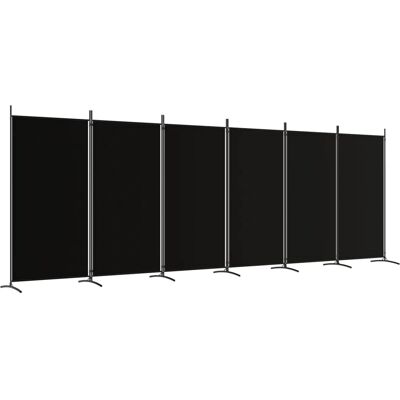 Cloison de pièce noire 520x180 cm vidaXL - Écran de confidentialité - Publicité Cloison de pièce noire 520x180 cm vidaXL - Écran de confidentialité - Publicité