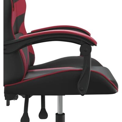 vidaXL Gaming Chair Schwarz und Weinrot - Gaming Chair vidaXL Gaming Chair Schwarz und Weinrot - Gaming Chair