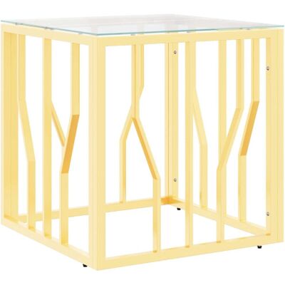 vidaXL 350042 Gold Couchtisch - Kaffee-, Beistell-, Endtisch vidaXL 350042 Gold Couchtisch - Kaffee-, Beistell-, Endtisch