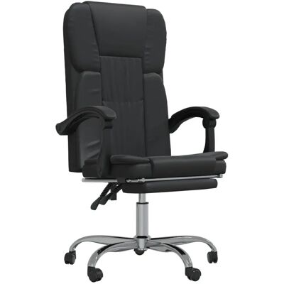 VidaXL Bürostuhl - Verstellbar, Schwarz - Bürostuhl VidaXL Bürostuhl - Verstellbar, Schwarz - Bürostuhl