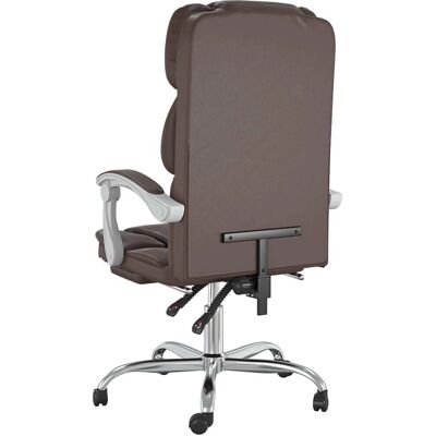 MAISONCHIC Bürostuhl Braun Verstellbar Reclinierbar Modern MAISONCHIC Bürostuhl Braun Verstellbar Reclinierbar Modern