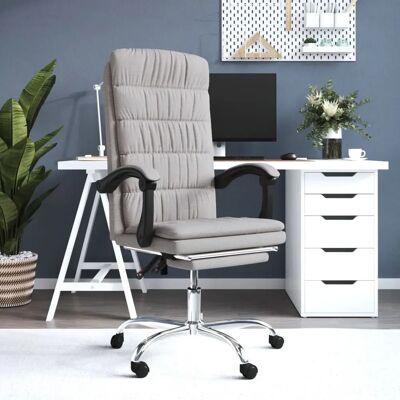 MAISONCHIC Modell Verstellbarer Bürostuhl - Grau Taupe MAISONCHIC Modell Verstellbarer Bürostuhl - Grau Taupe