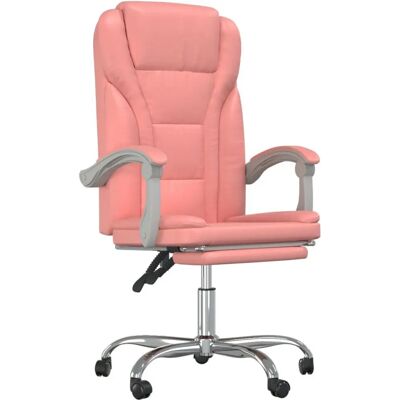 vidaXL Bürostuhl Pink - Neigungsfunktion, Höhenverstellbar, 360° Dreh vidaXL Bürostuhl Pink - Neigungsfunktion, Höhenverstellbar, 360° Dreh