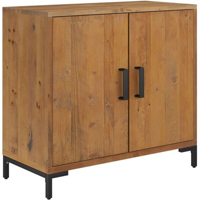 vidaXL Massives Kiefernholz Sideboard - Vintage Industrie Schrank vidaXL Massives Kiefernholz Sideboard - Vintage Industrie Schrank