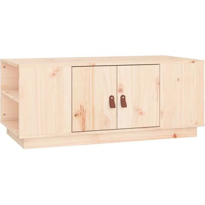 vidaXL 818255 Couchtisch - Massives Kiefernholz - 100x50x41 cm vidaXL 818255 Couchtisch - Massives Kiefernholz - 100x50x41 cm