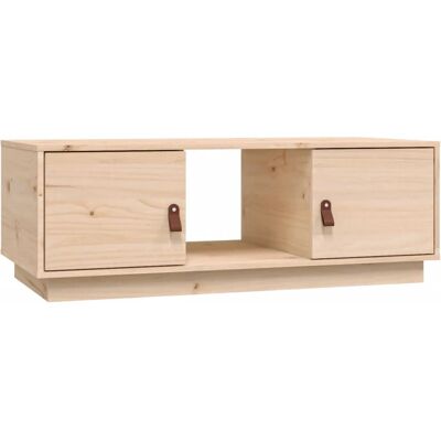 vidaXL 818265 Massives Kiefernholztisch - Couchtisch vidaXL 818265 Massives Kiefernholztisch - Couchtisch