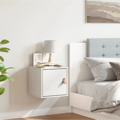 Maisonchic White Pine Wall Cabinet - Rustic Decor Storage Maisonchic White Pine Wall Cabinet - Rustic Decor Storage