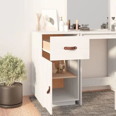 vidaXL Armoire de bureau en pin massif - Rangement rustique à la maison - Publicité vidaXL Armoire de bureau en pin massif - Rangement rustique à la maison - Publicité