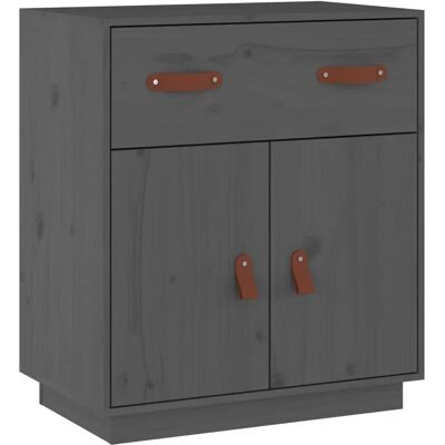 Buffet en pin massif vidaXL - Rangement rustique - Publicité Buffet en pin massif vidaXL - Rangement rustique - Publicité