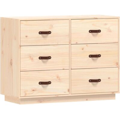 vidaXL 820142 Massives Kiefernholz Sideboard - Sideboard vidaXL 820142 Massives Kiefernholz Sideboard - Sideboard