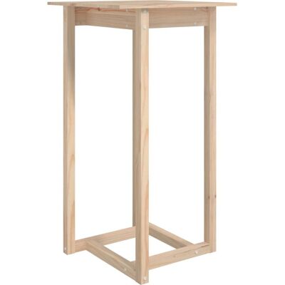 vidaXL Massivt fyrretræ Barbord 60x60x110 cm - Køkken / Spisestue vidaXL Massivt fyrretræ Barbord 60x60x110 cm - Køkken / Spisestue