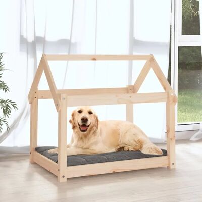 vidaXL Massivt fyrretræ hundeseng - Hundesofa vidaXL Massivt fyrretræ hundeseng - Hundesofa