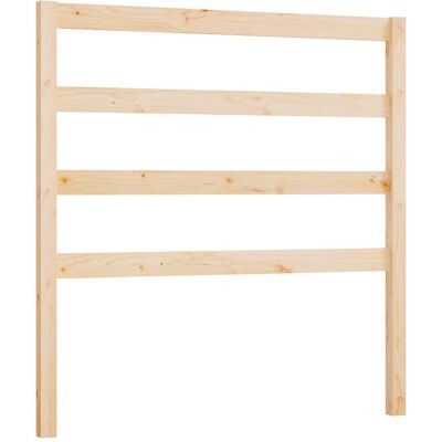 vidaXL Kopfteil 95x4x100 cm Massives Kiefernholz Braun - Kopfteil vidaXL Kopfteil 95x4x100 cm Massives Kiefernholz Braun - Kopfteil