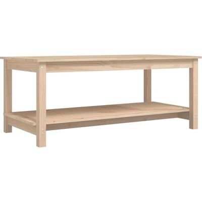 vidaXL 822272 Couchtisch - Massives Kiefernholz, Rustik Stil vidaXL 822272 Couchtisch - Massives Kiefernholz, Rustik Stil