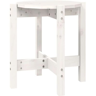 vidaXL Weiße Massiv-Kieferntisch - Couchtisch vidaXL Weiße Massiv-Kieferntisch - Couchtisch