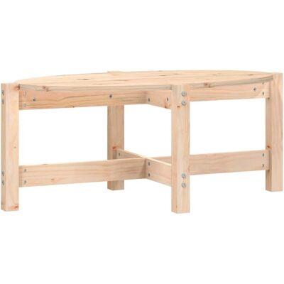 vidaXL Table de café - Bois de pin massif - Marron - 87x48x35cm - Publicité vidaXL Table de café - Bois de pin massif - Marron - 87x48x35cm - Publicité