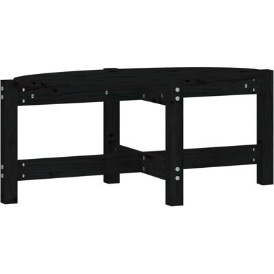 vidaXL 822326 Kaffeetisch Schwarz - Beistelltisch vidaXL 822326 Kaffeetisch Schwarz - Beistelltisch